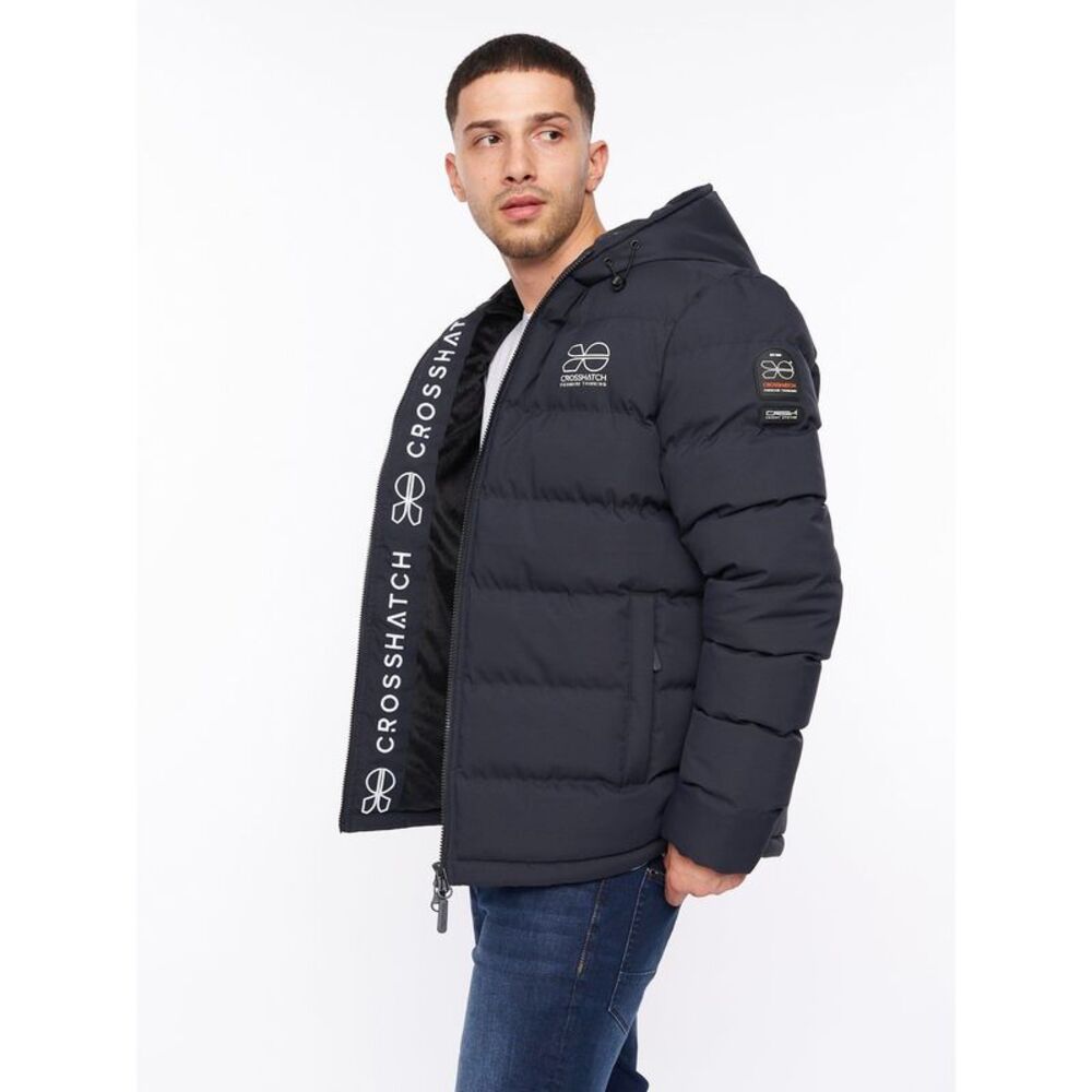 Crosshatch Mens Pitsburg Jacket / Navy